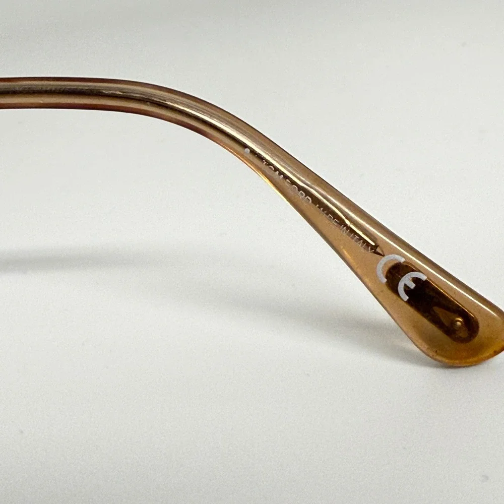 Tom‎ Ford TF5687-B 045 56-14 Brown Cat Eye Eyeglasses Frames Made in Italy